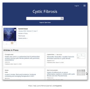 Journal of Cystic Fibrosis